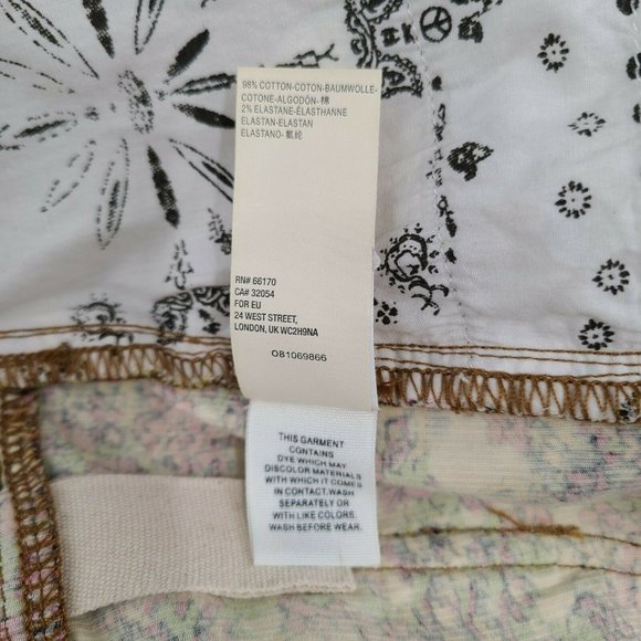 We‎ the Free Sun Chaser Corduroy Skinny Pants Size US 28 UK 10 - Picture 7 of 13